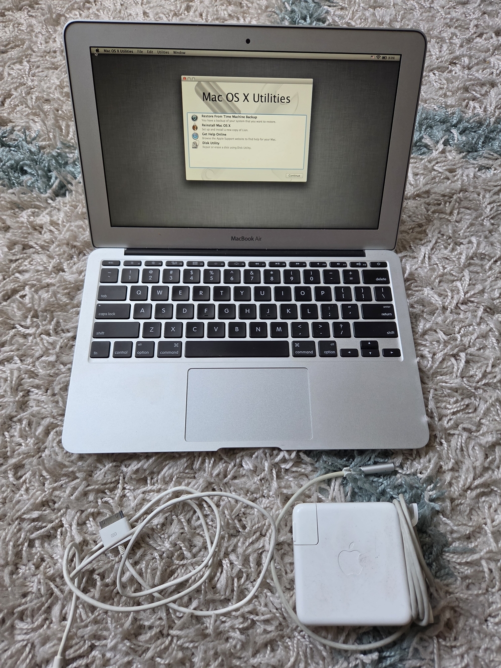 MacBook Air with Charger, for parts or repair